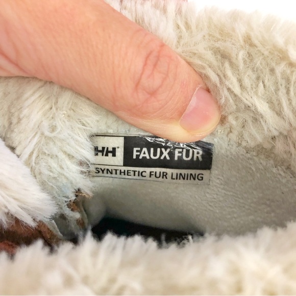 Helly Hansen Genuine Leather Brown Waterproof Outdoor Winter Boots. Women  7.5 - Picture 9 of 15